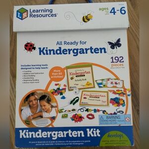 Learning Resources All Ready for Kindergarten Readiness Kit Ages 4+